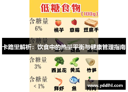 卡路里解析:饮食中的热量平衡与健康管理指南